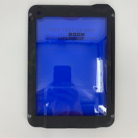 Lifeproof nüüd Protective Waterproof Case for Apple iPad Air, Black, New in Box - Picture 9 of 16